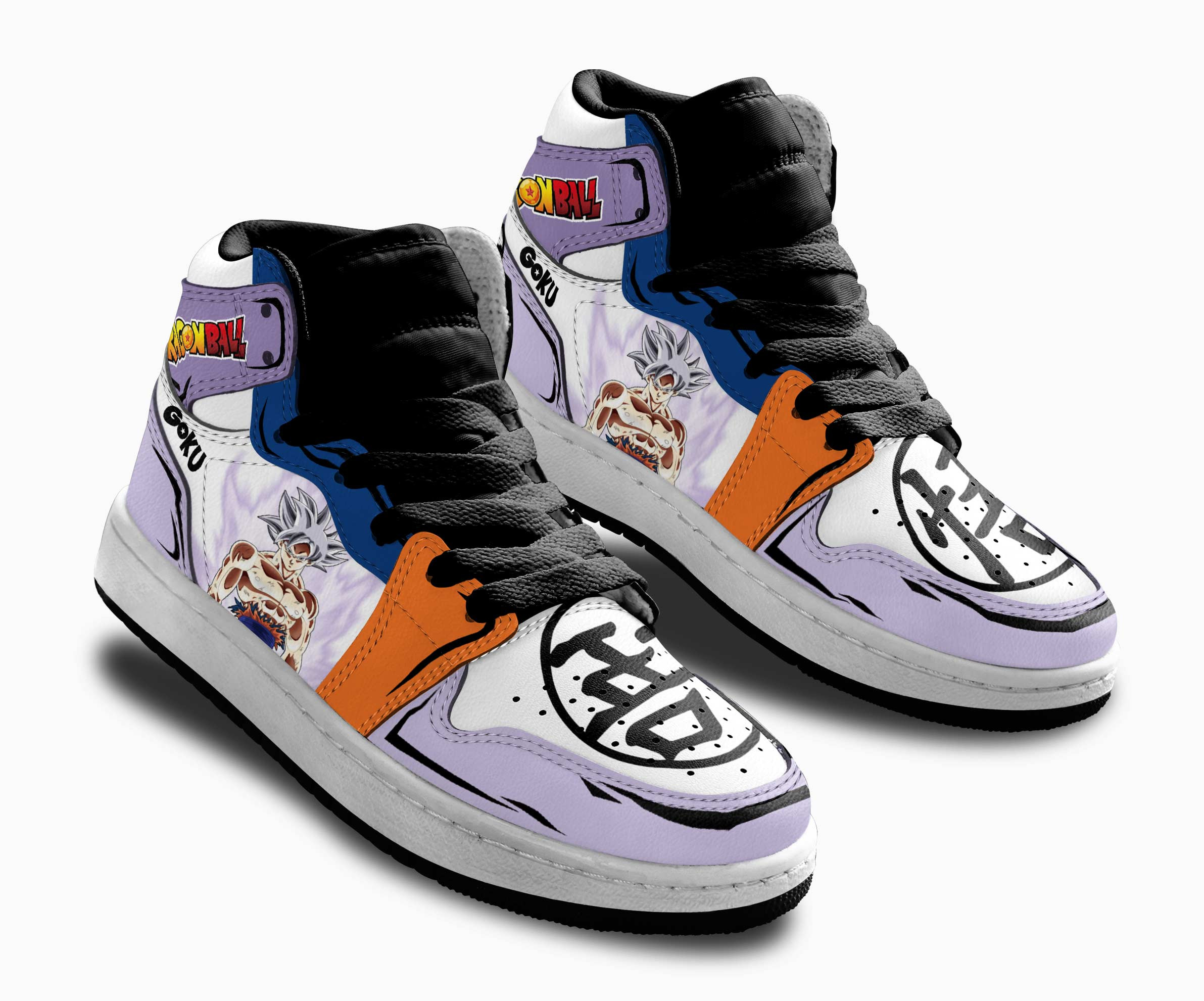 Goku Ultra Instinct Kids Sneakers Custom Anime Dragon Ball Shoes For Kids