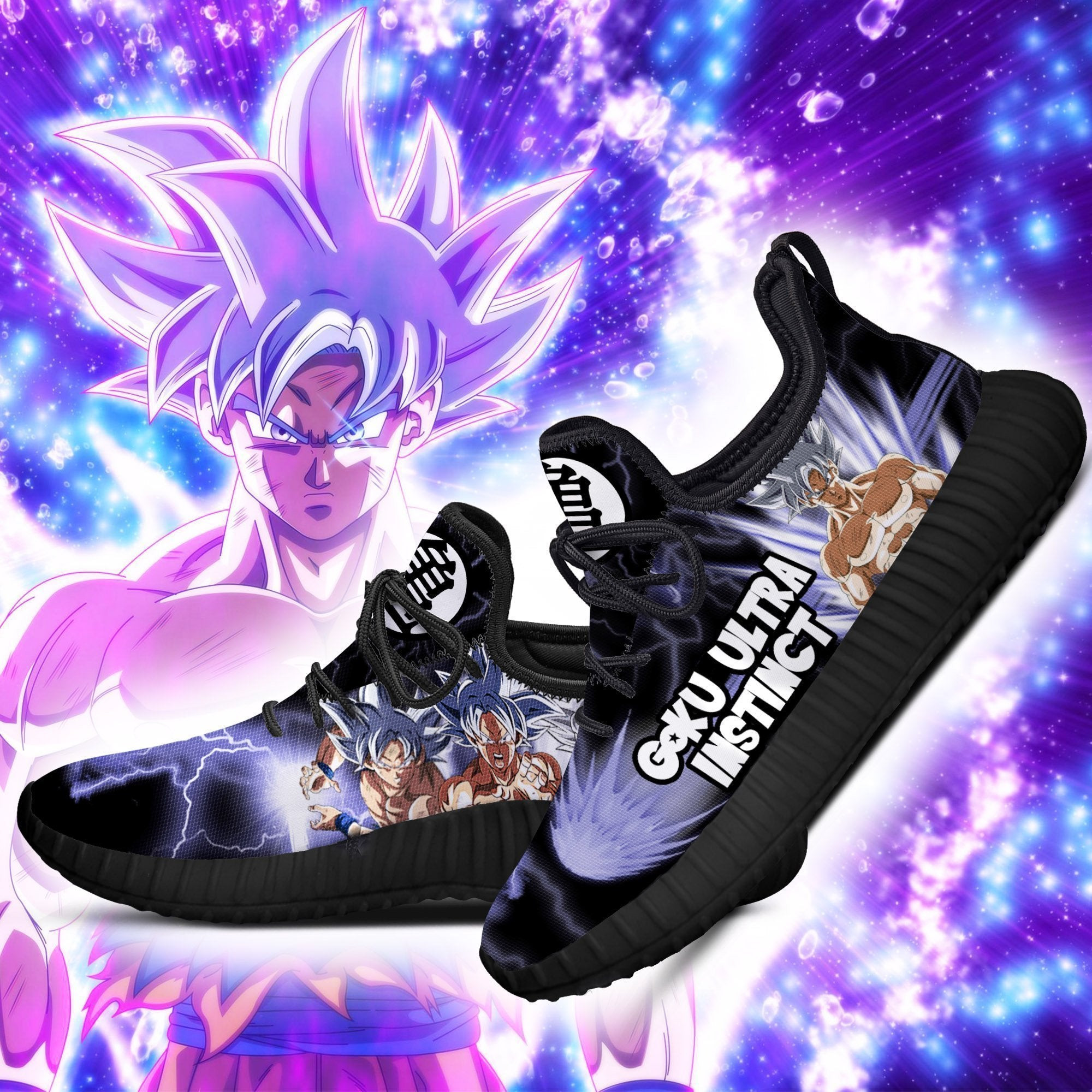 Goku Ultra Instinct Reze Shoes Custom Anime Dragon Ball Shoes