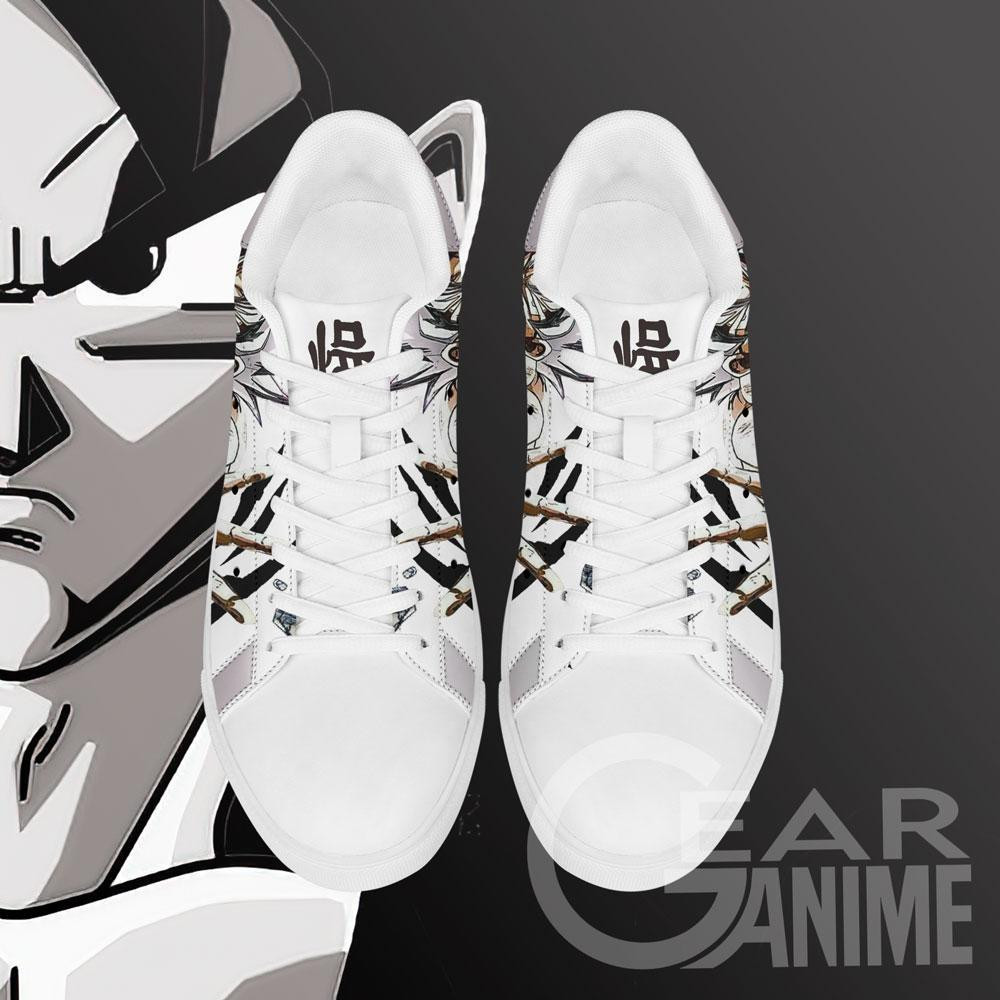 Goku Ultra Instinct Skate Shoes Custom For DBZ Fans