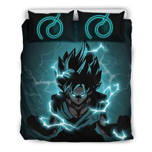 Goku Uper Aiyan Blue 3D Customized Duvet Cover Bedding Set