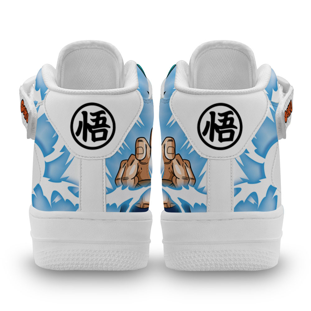 Goku Whis Sneakers Air Mid Custom Dragon Ball Anime Shoes