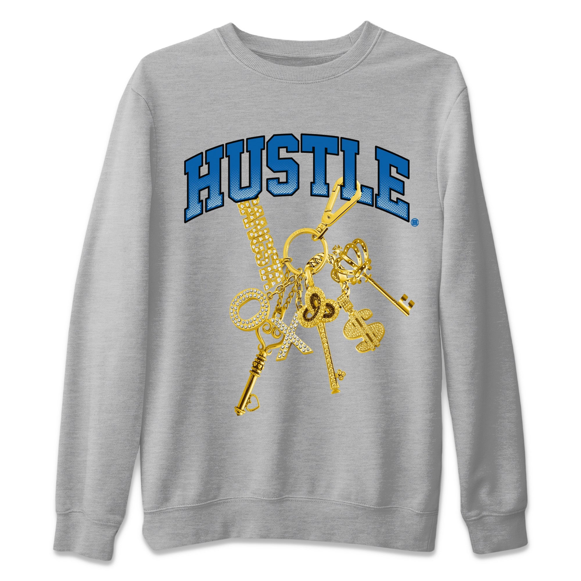 Gold Hustle Unisex Sweater – Air Jordan 3 Wizards, Sneakers Matching Sweater