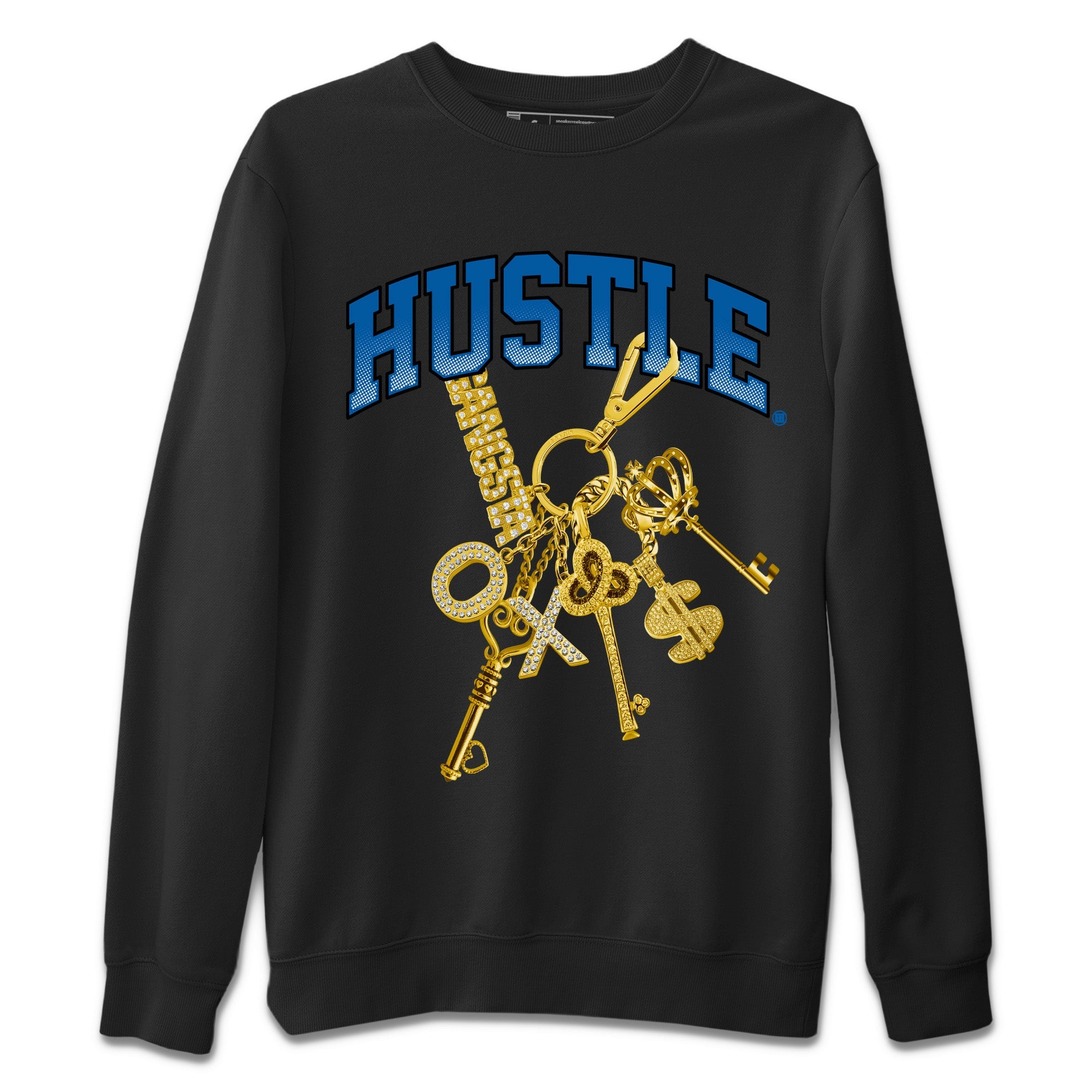 Gold Hustle Unisex Sweater – Air Jordan 3 Wizards, Sneakers Matching Sweater