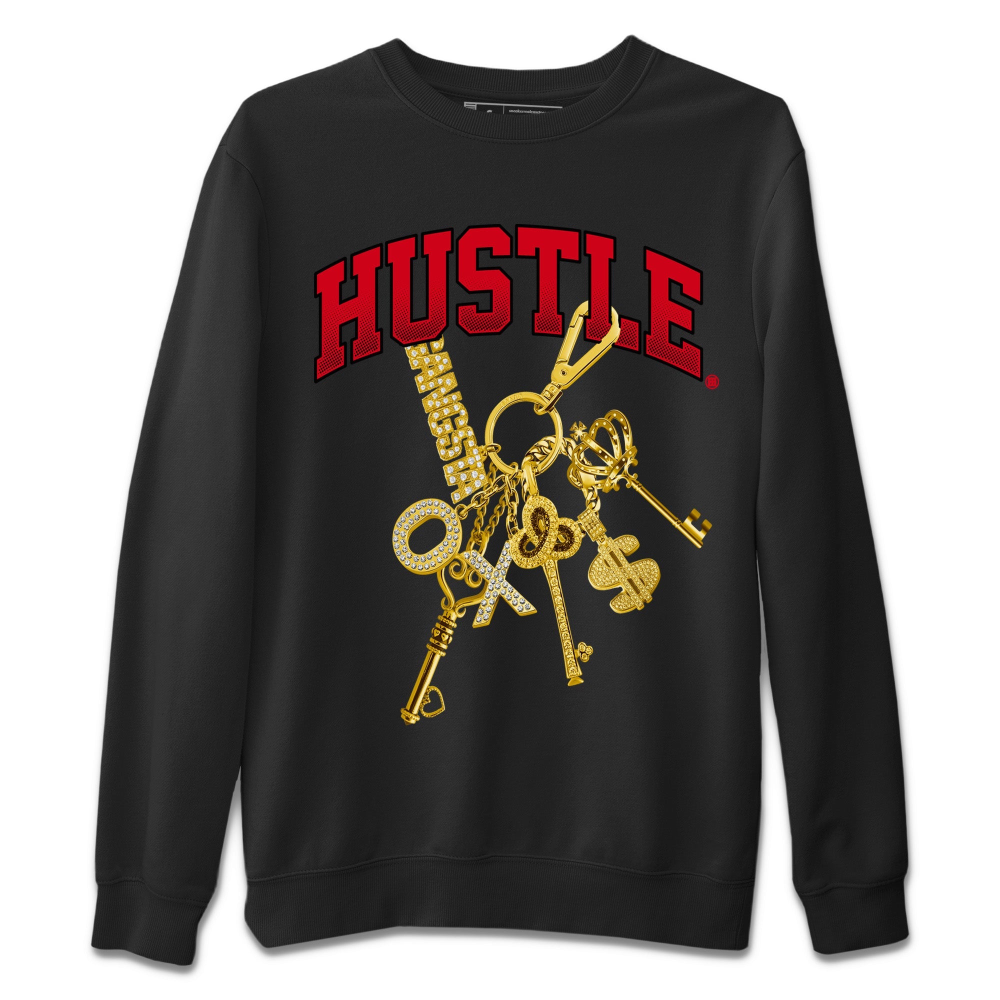 Gold Hustle Unisex Sweater – Air Jordan 6 Toro Bravo, Sneakers Matching Sweater