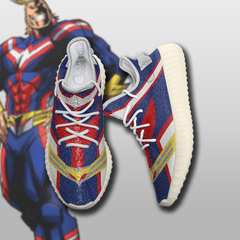 Golden All Might Shoes Uniform My Hero Academia Sneakers TT10