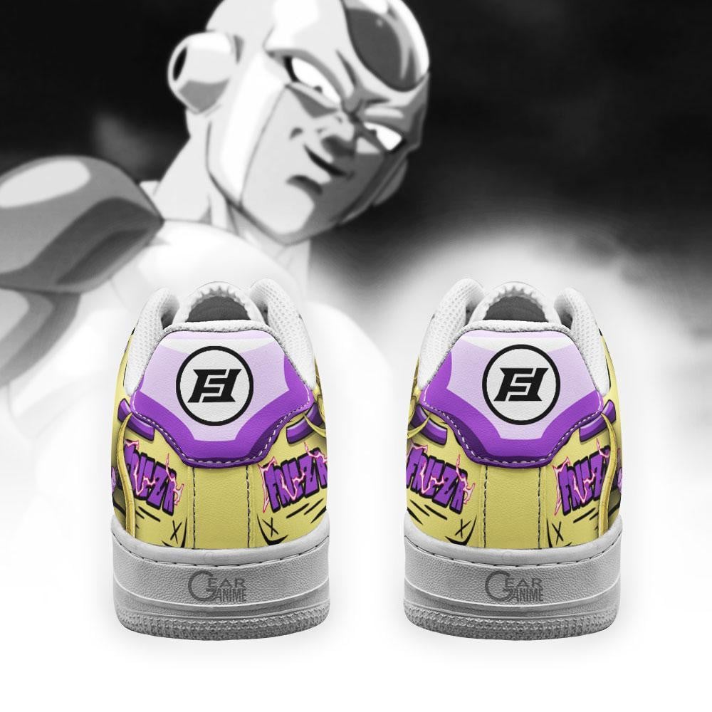 Golden Frieza Air Sneakers Custom Anime Dragon Ball Shoes