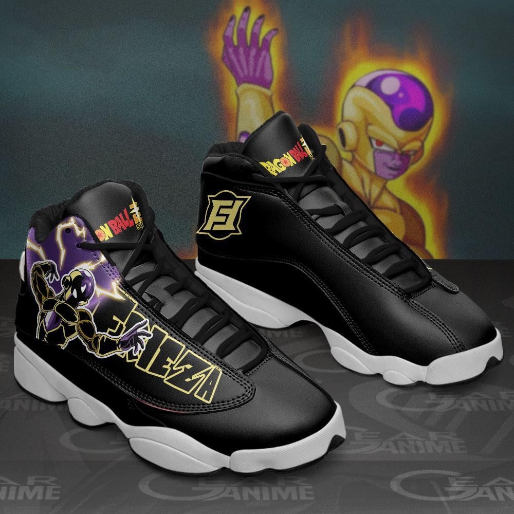 Golden Frieza JD13 Sneakers Custom Anime Dragon Ball Shoes
