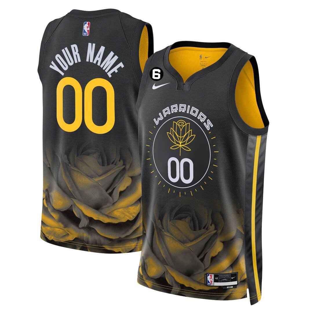 Golden State Warriors 2022/23 Players Custom City Jersey - All Stitched