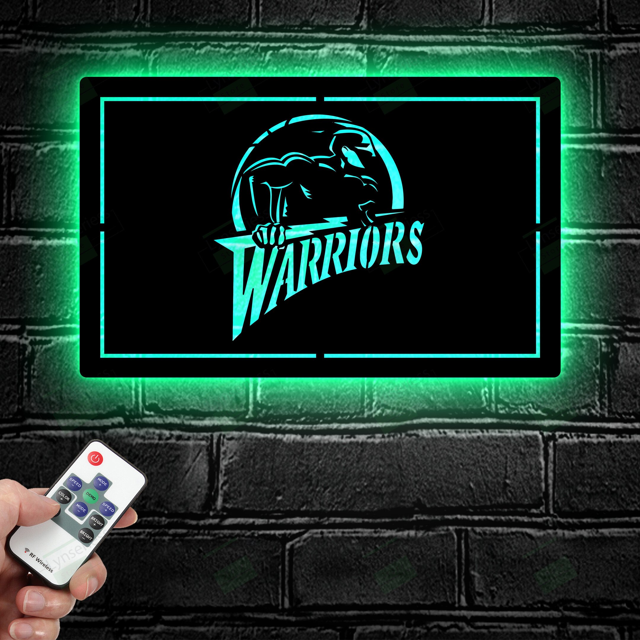 Golden State Warriors LED Metal Sign – Led light sign
