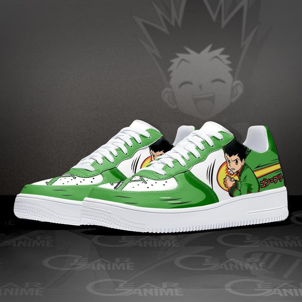 Gon Freecss Air Sneakers Custom Hunter X Hunter Anime Shoes
