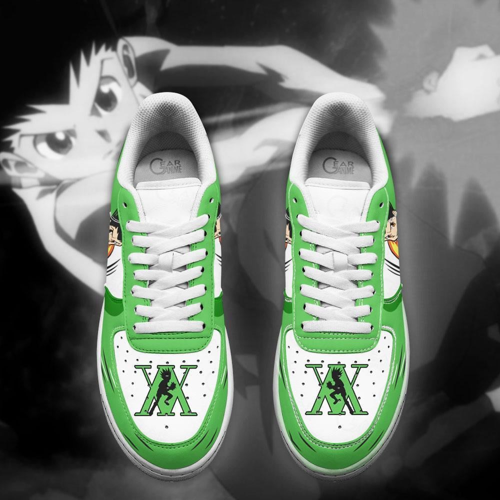 Gon Freecss Air Sneakers Custom Hunter X Hunter Anime Shoes