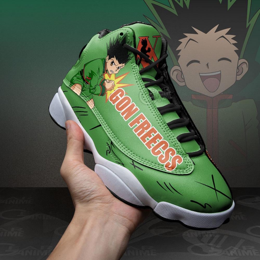 Gon Freecss JD13 Sneakers Custom Anime Hunter X Hunter Shoes