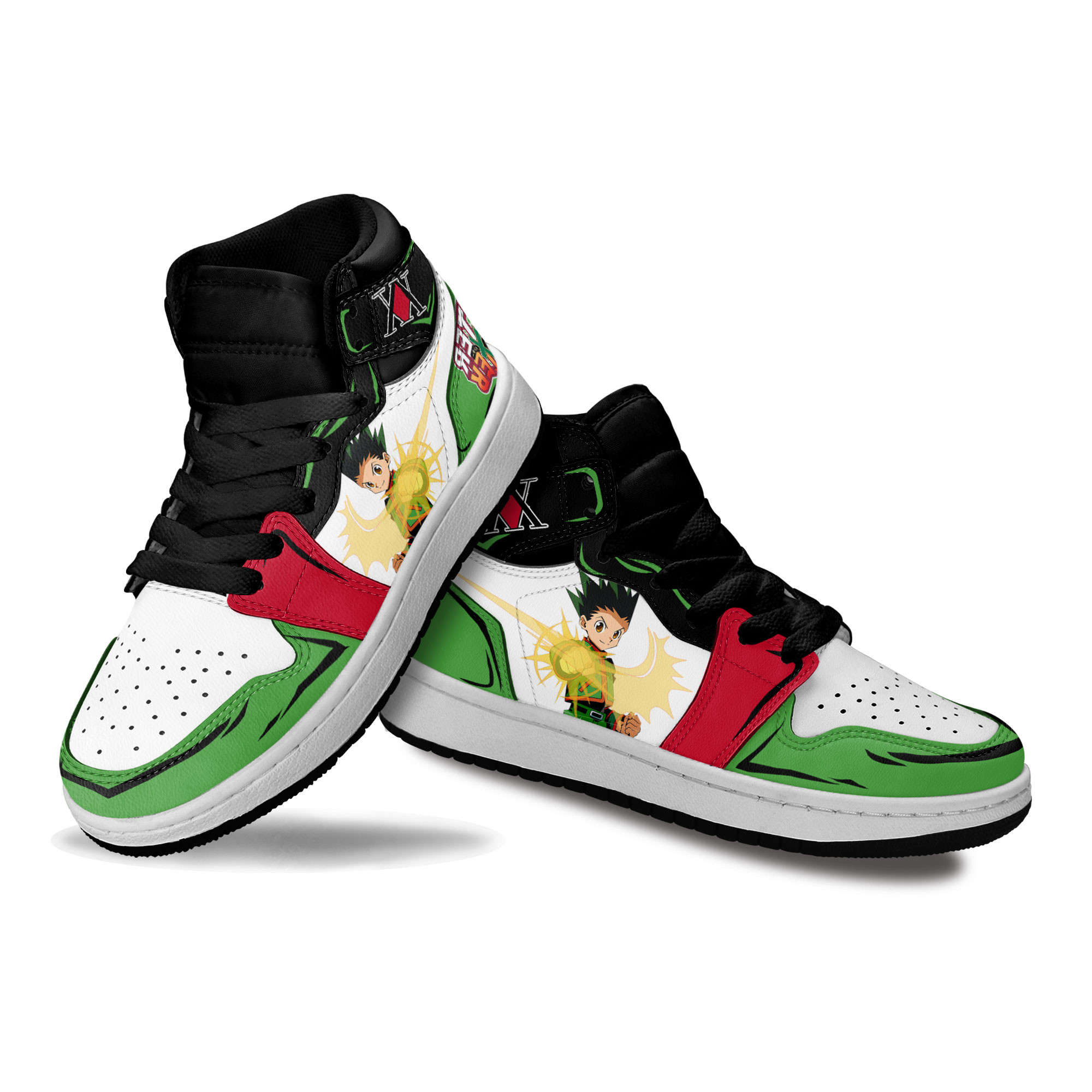 Gon Freecss Kids Sneakers Custom Anime Hunter X Hunter Shoes For Kids