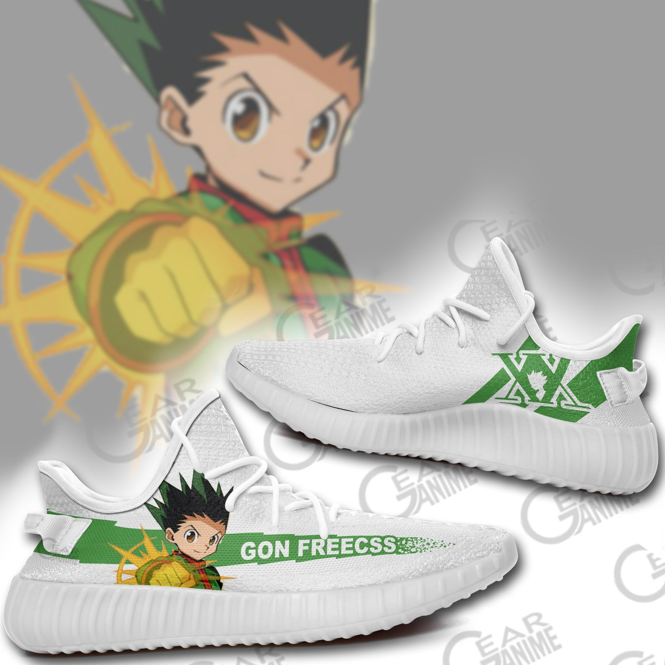 Gon Freecss Shoes Hunter X Hunter Anime Sneakers TT10