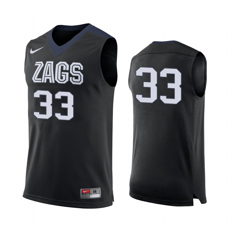 Gonzaga Bulldogs Killian Tillie Black College Jersey