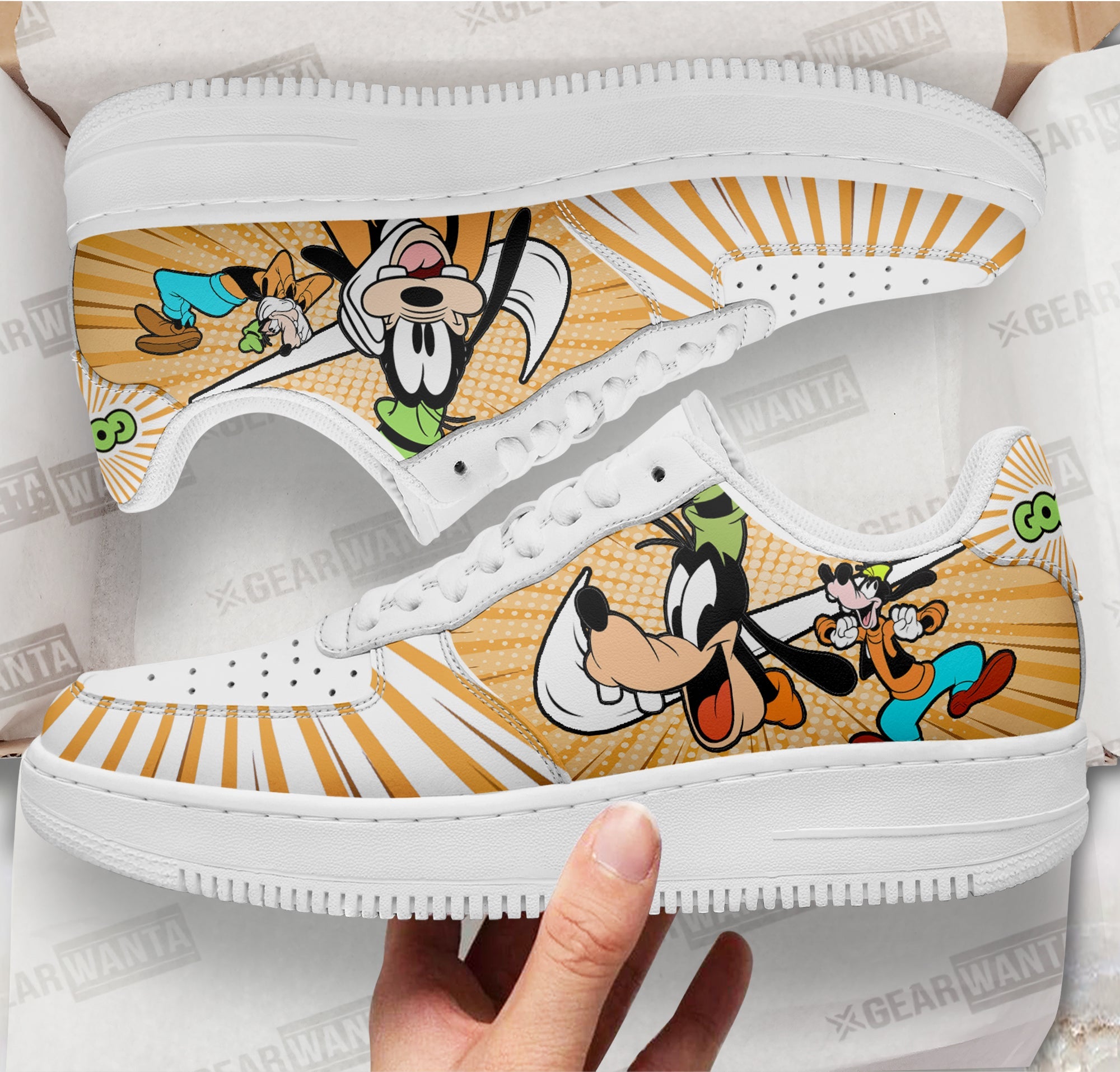 Goofy Air Sneakers Custom Shoes