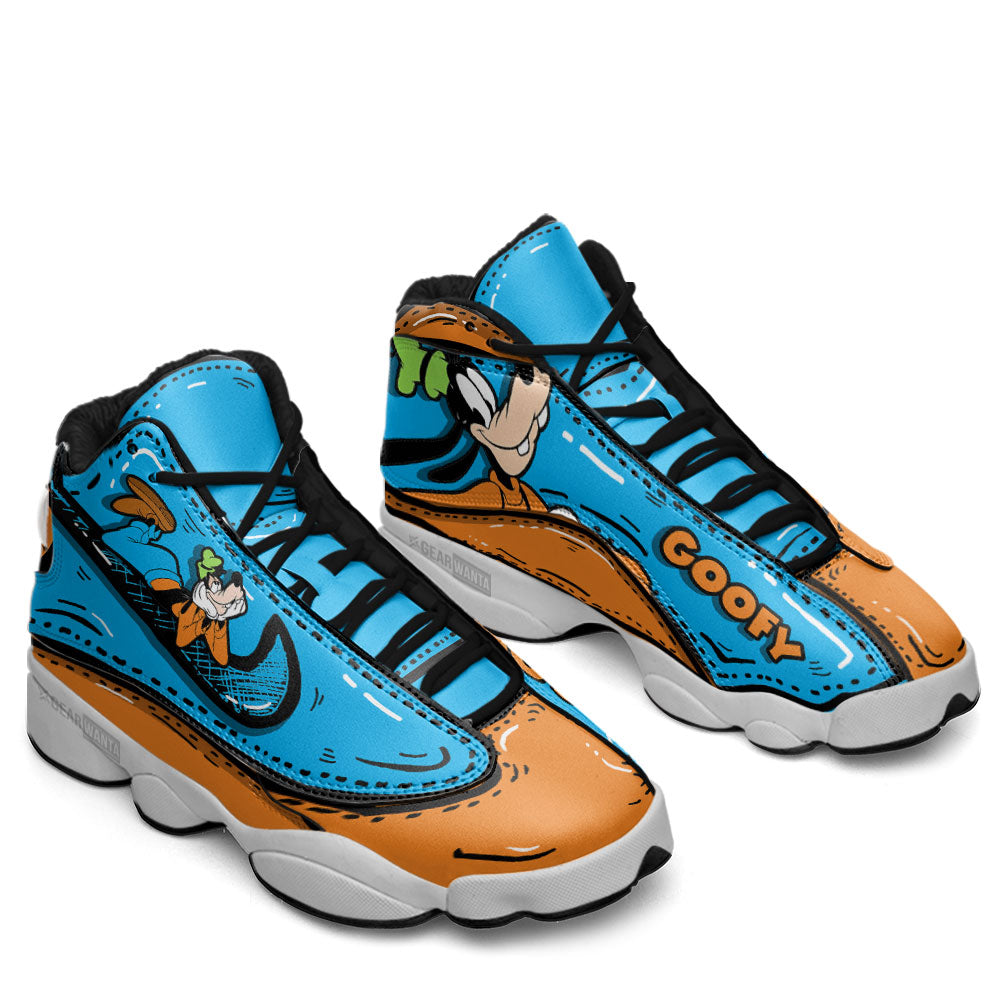Goofy JD13 Sneakers Comic Style Custom Shoes