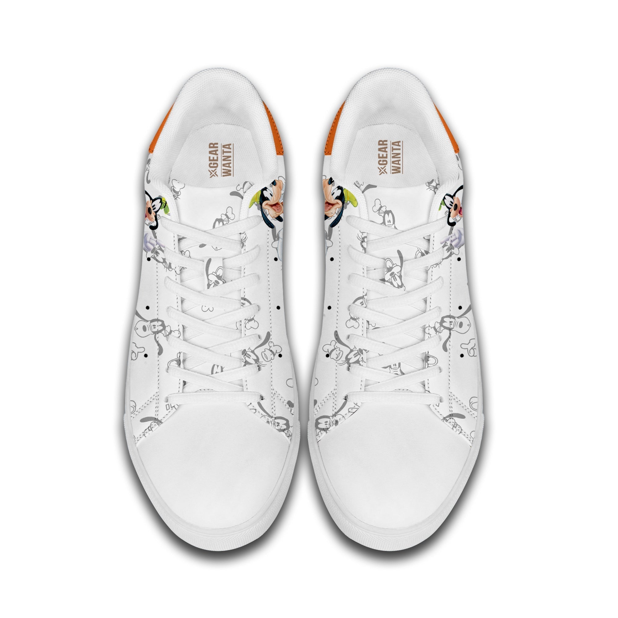 Goofy Skate Shoes Custom Micky Mouse Clubhouse Cartoon Cartoon Sneakers