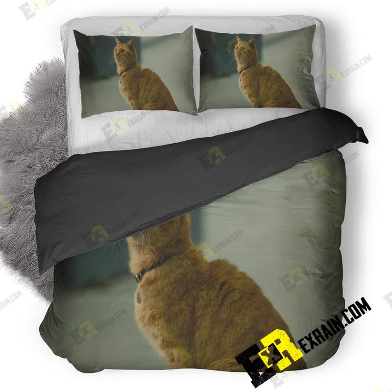 Goose The Cat In Captain Marvel 59 3D Customized Duvet Cover Bedding Set
