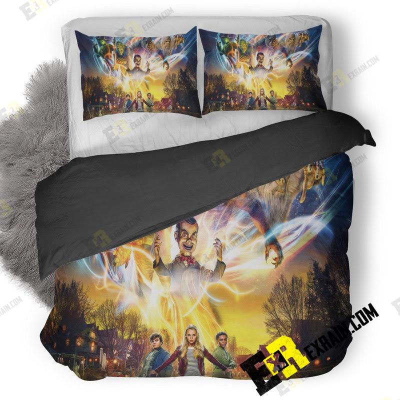Goosebumps Haunted Halloween 8K 23 3D Customized Duvet Cover Bedding Set