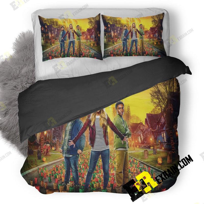 Goosebumps Haunted Halloween 8K Cm 3D Customized Duvet Cover Bedding Set