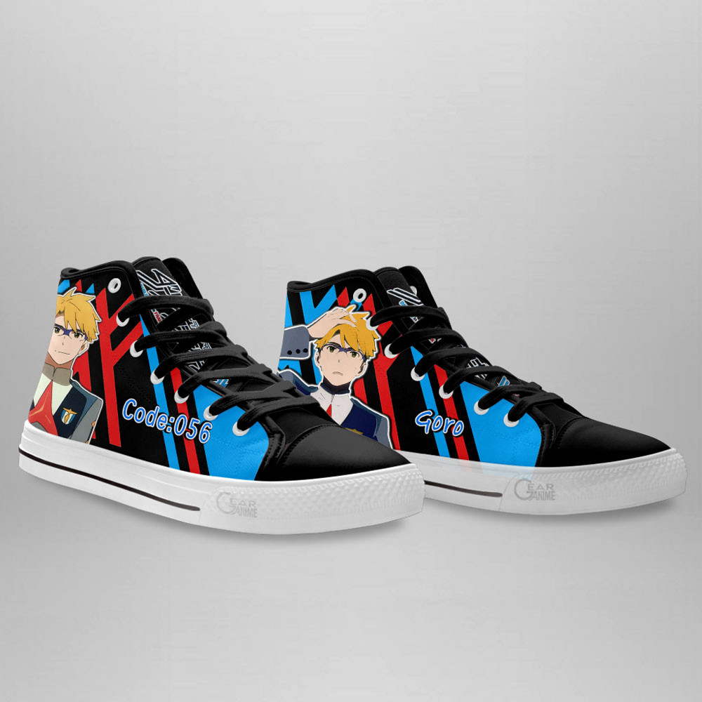 Goro Code 056 High Top Shoes Custom Darling In The Franxx Sneakers