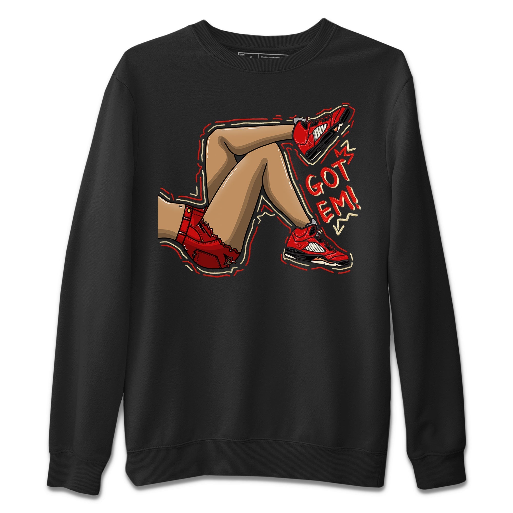 Got Em Legs Unisex Sweater – Air Jordan 5 Mars For Her, Sneakers Matching Sweater