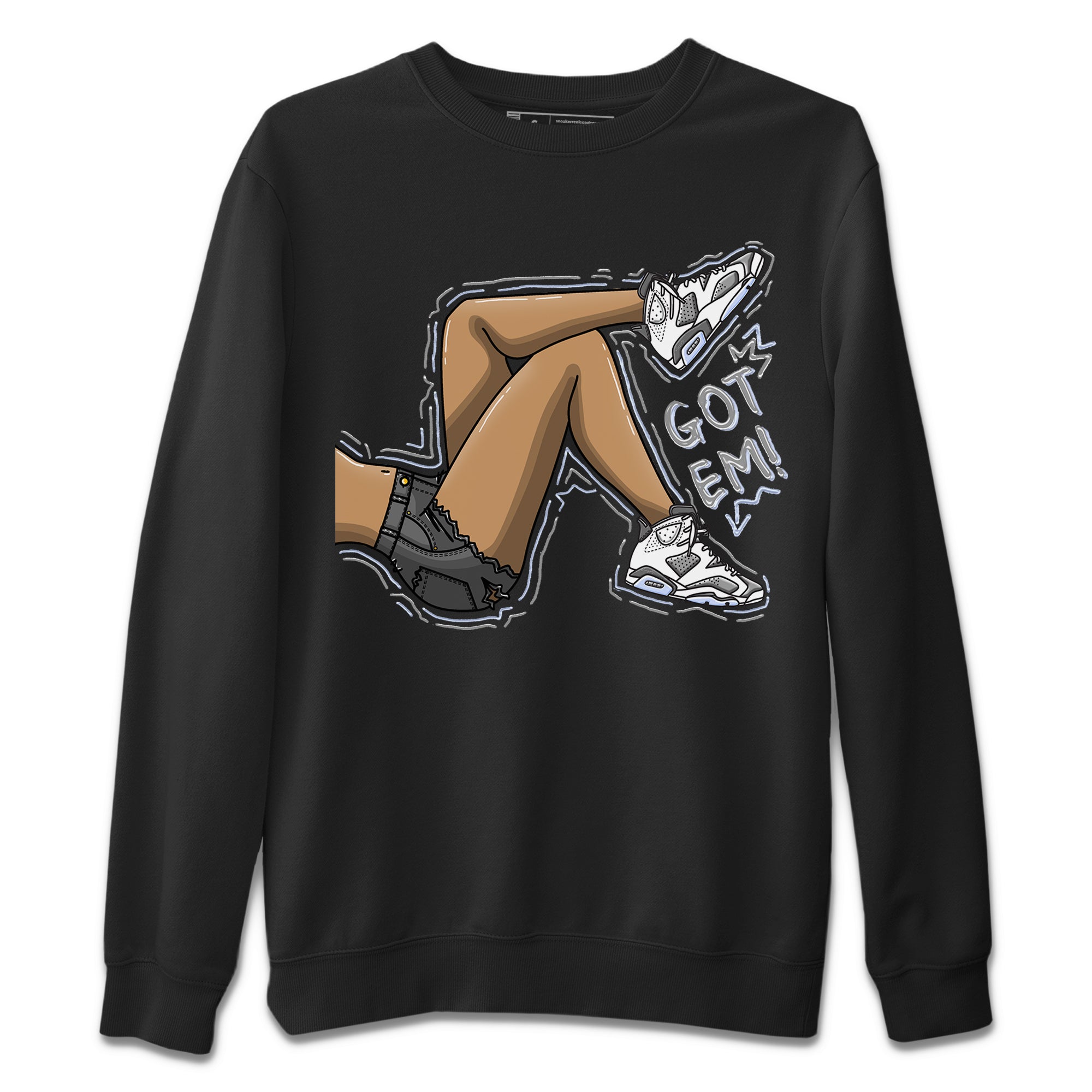 Got Em Legs Unisex Sweater – Air Jordan 6 Cool Grey, Sneakers Matching Sweater