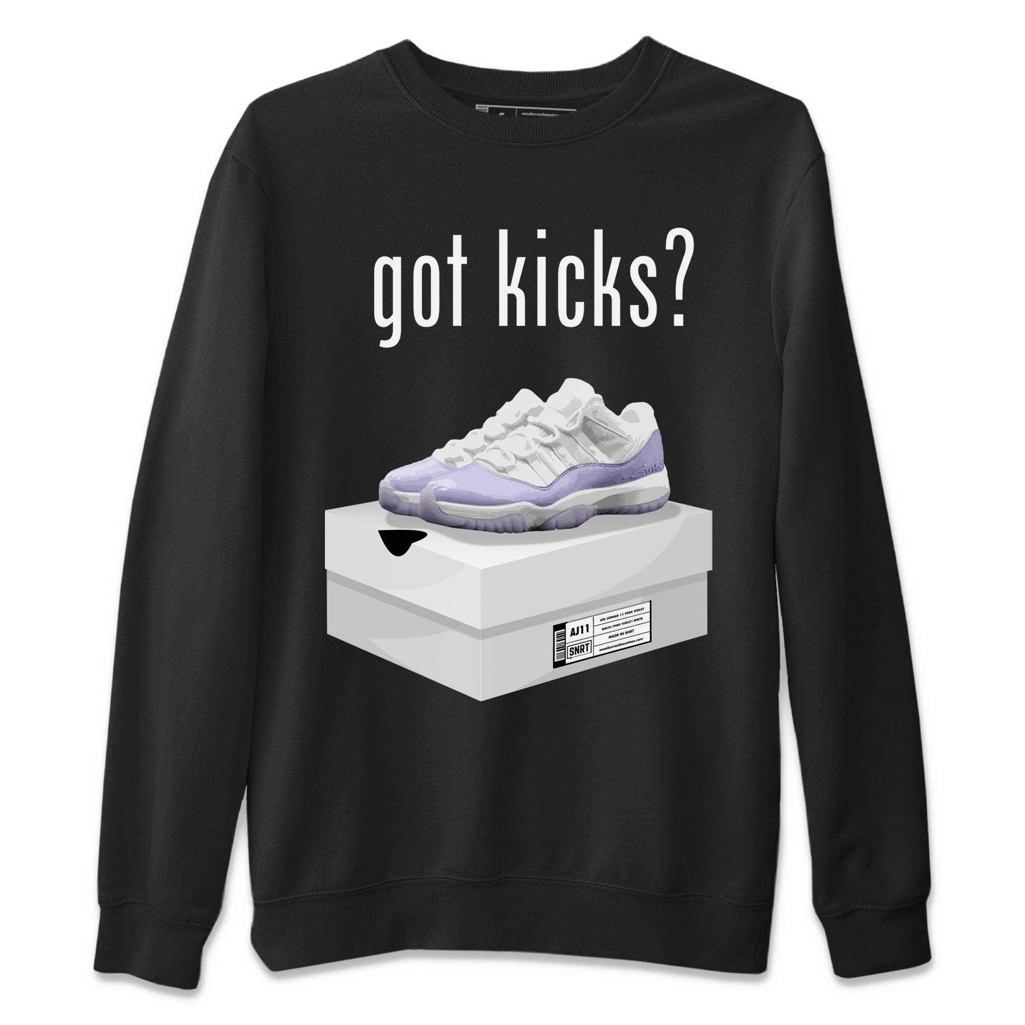 Got Kicks Unisex Sweater – Air Jordan 11 Pure Violet, Sneakers Matching Sweater
