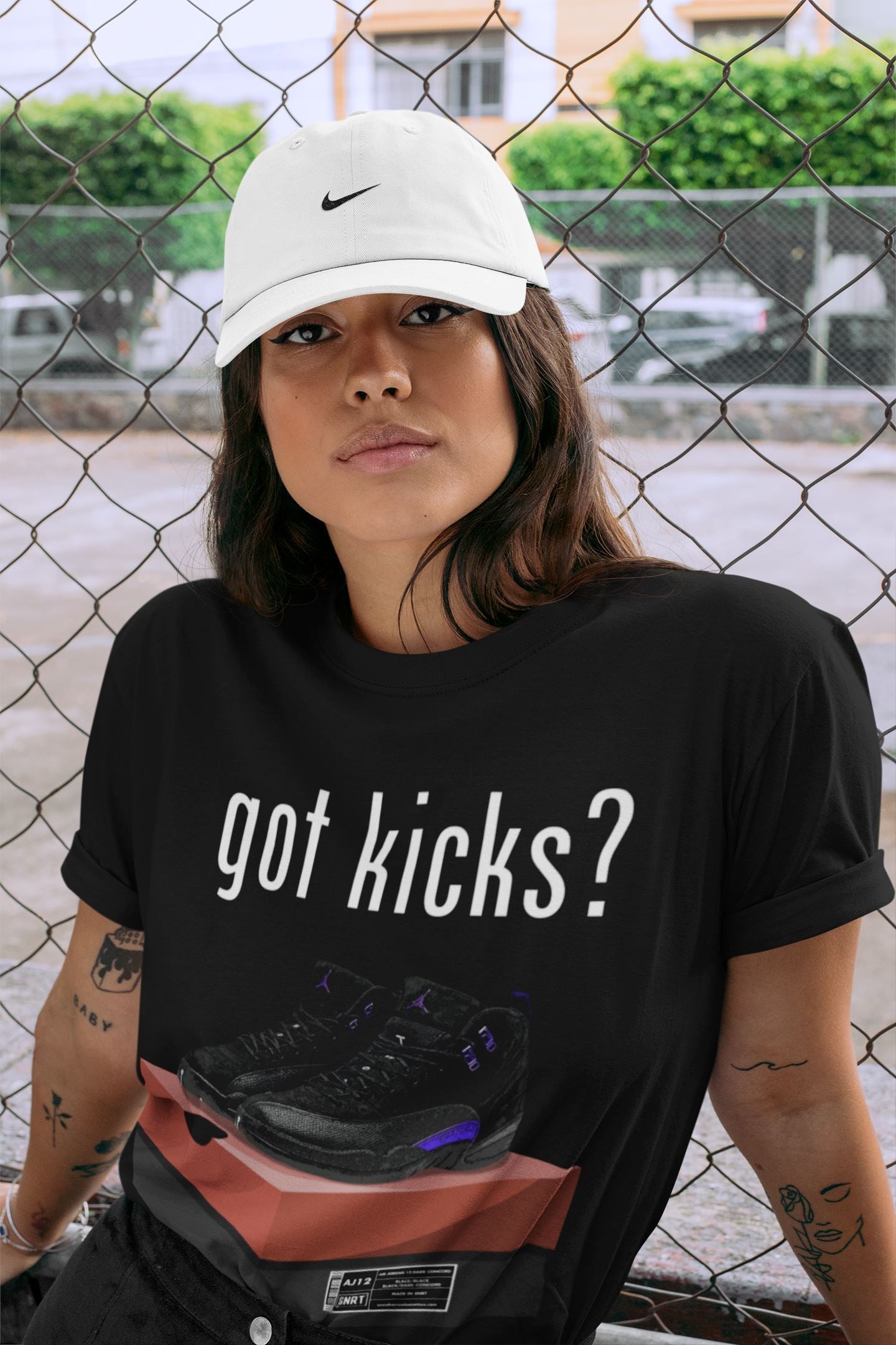Got Kicks Unisex Sweater – Air Jordan 12 Dark Concord, Sneakers Matching Sweater