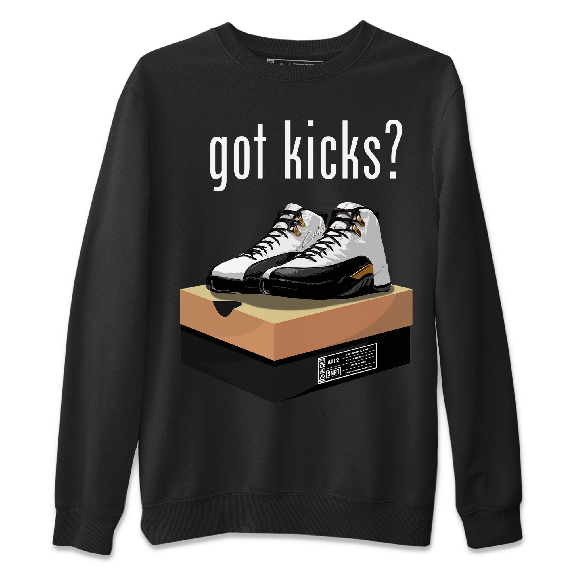 Got Kicks Unisex Sweater – Air Jordan 12 Royalty, Sneakers Matching Sweater