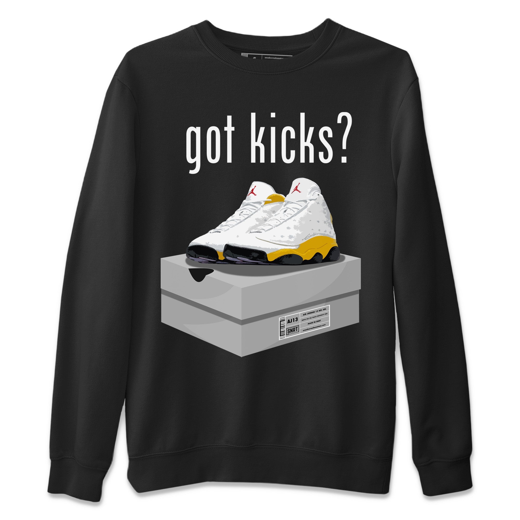 Got Kicks Unisex Sweater – Air Jordan 13 Del Sol, Sneakers Matching Sweater