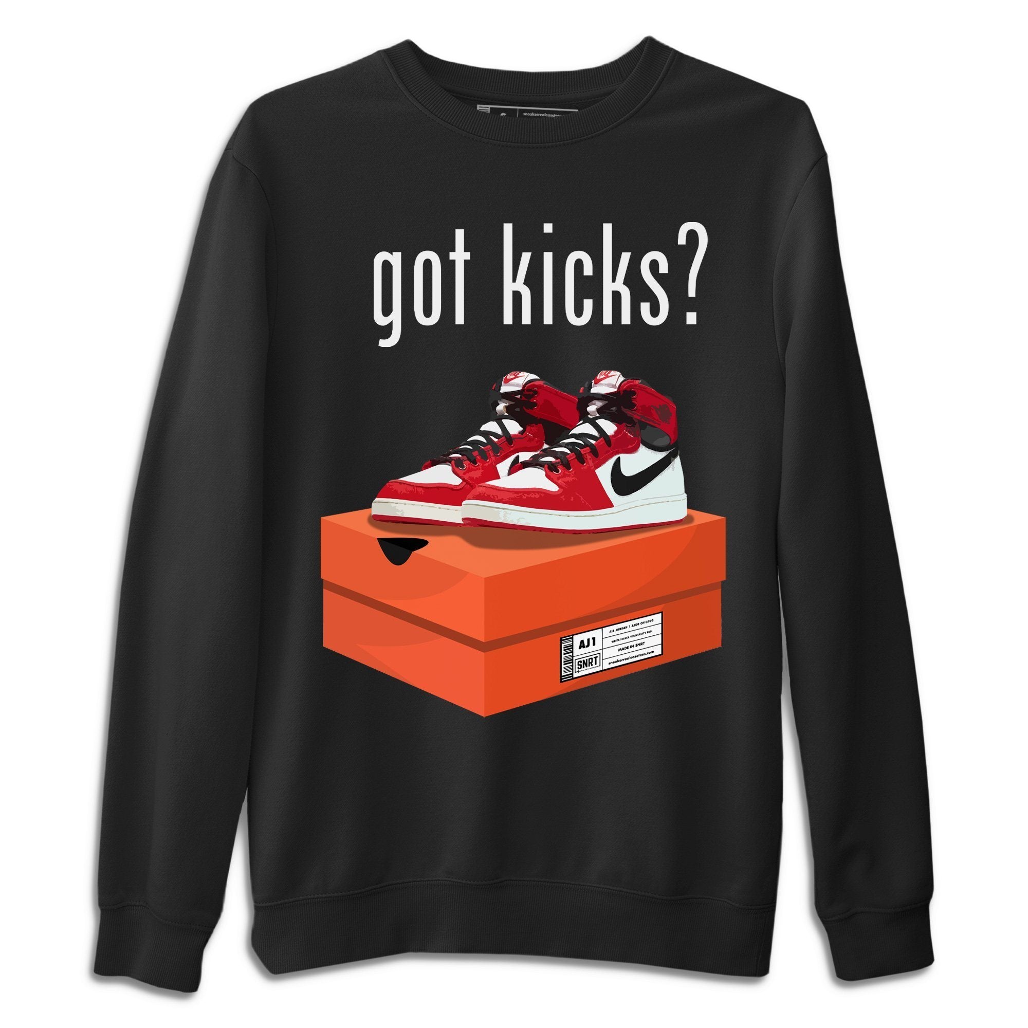 Got Kicks Unisex Sweater – Air Jordan 1 Chicago, Sneakers Matching Sweater