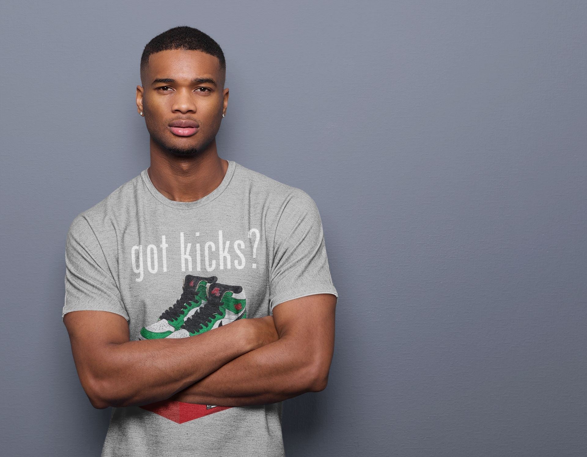 Got Kicks Unisex Sweater – Air Jordan 1 Lucky Green, Sneakers Matching Sweater