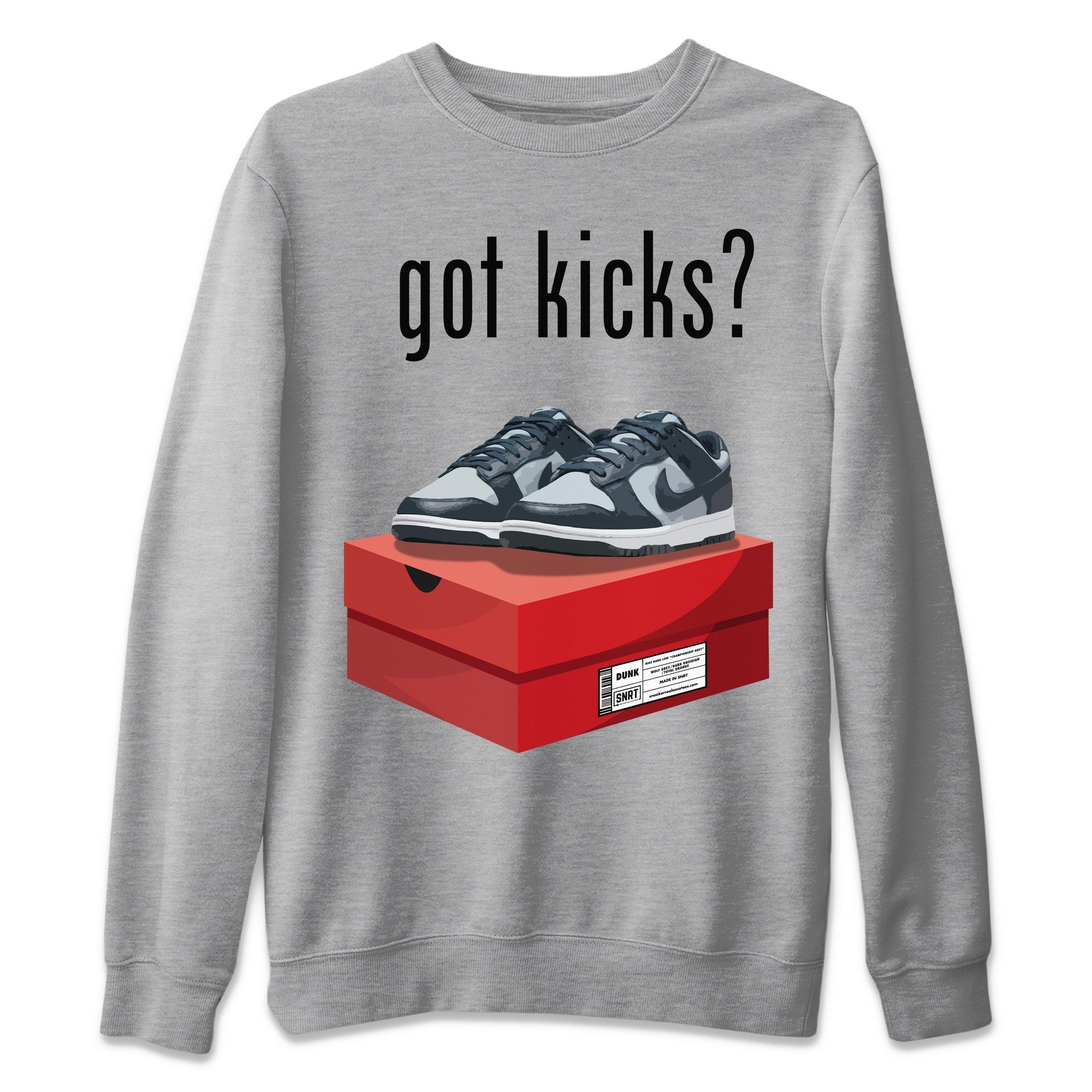 Got Kicks Unisex Sweater – Dunk championship Grey, Sneakers Matching Sweater