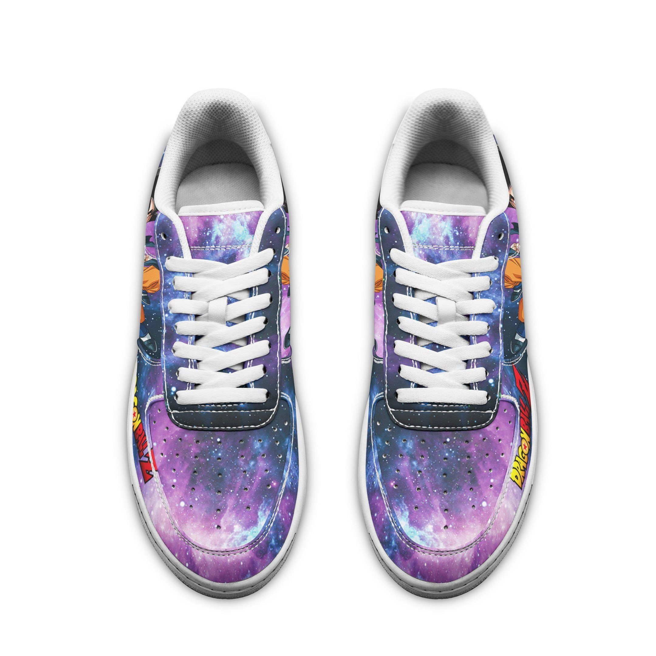 Goten Air Sneakers Galaxy Custom Anime Dragon Ball Shoes