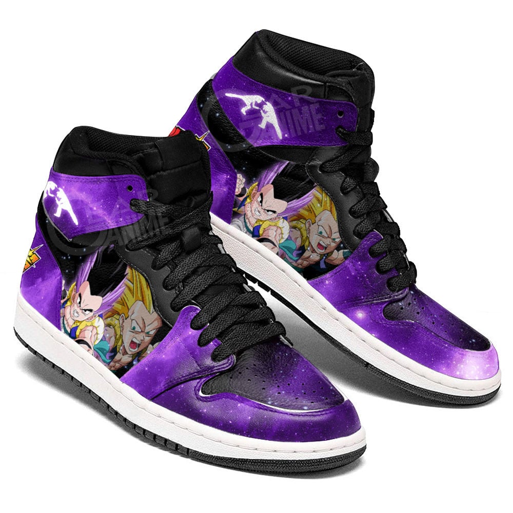 Gotenks JD1s Sneakers Dragon Ball Super Anime Shoes, Air Jordan Hightop