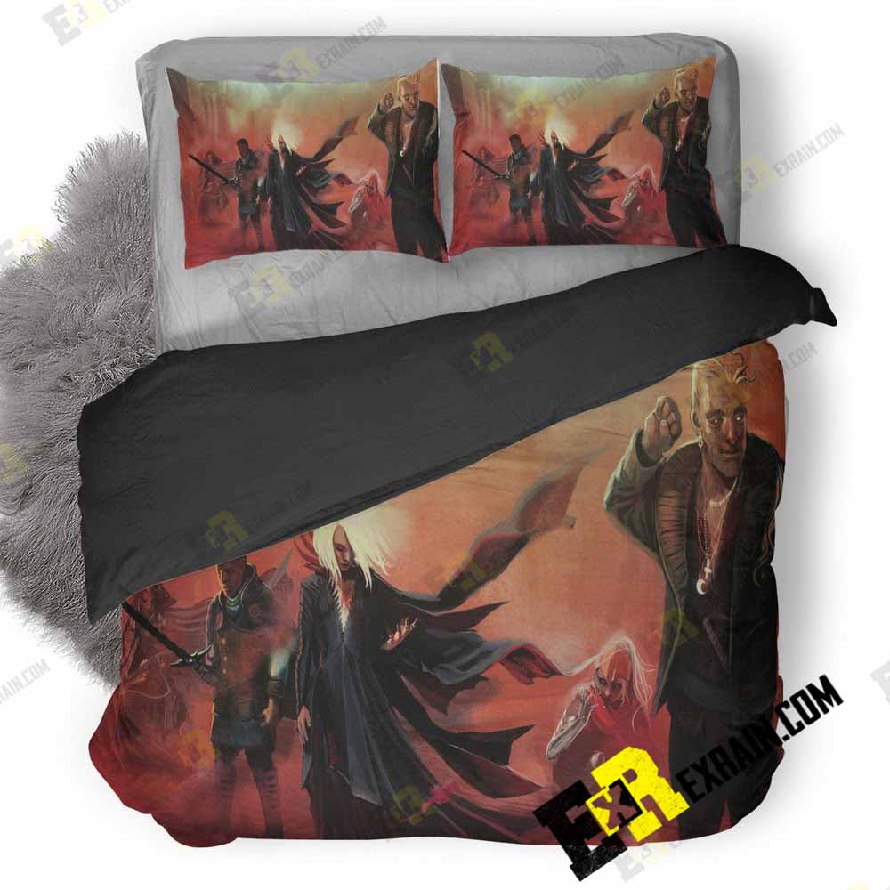 Goth Jumanji 7Y 3D Customized Duvet Cover Bedding Set