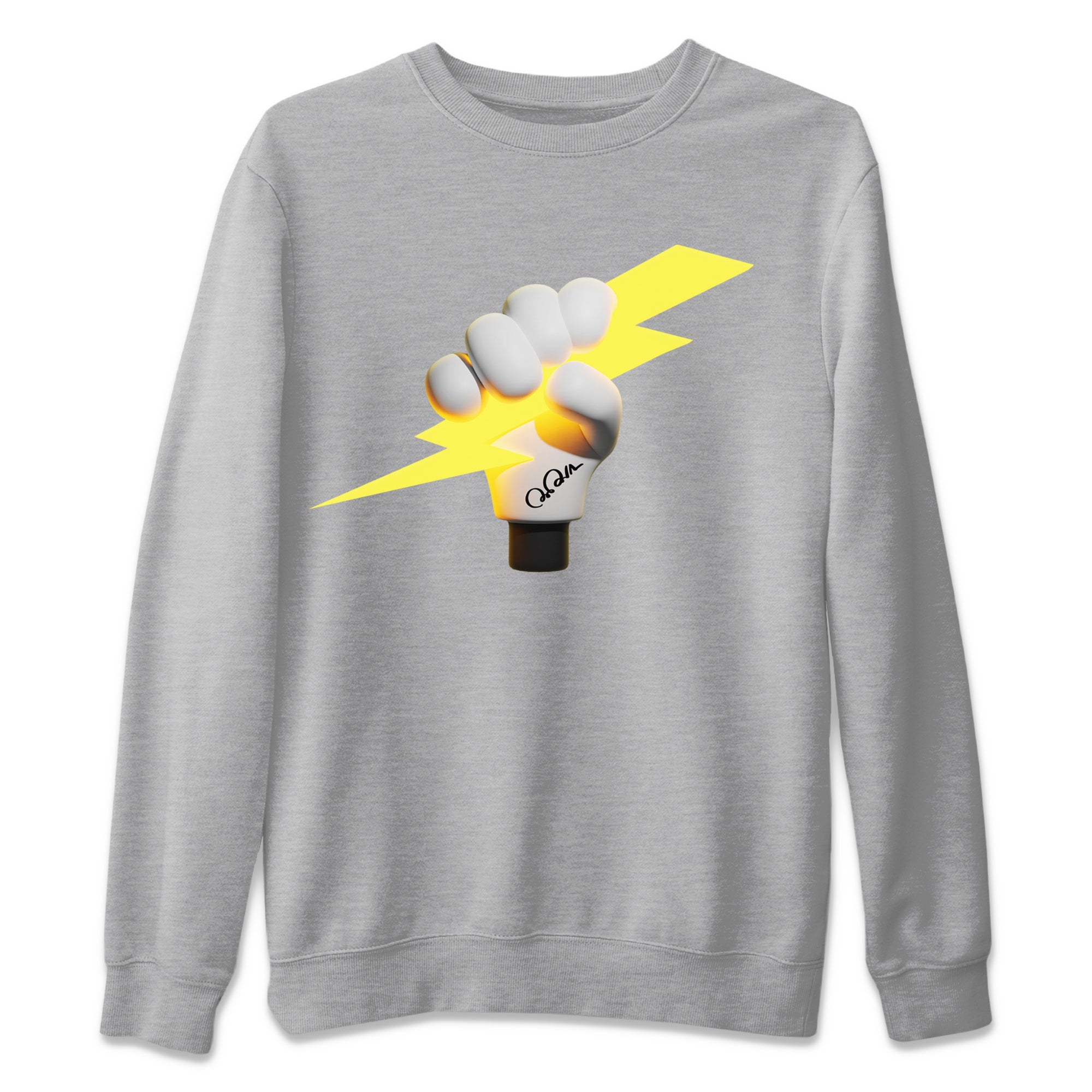 Grab The Thunder Unisex Sweater – Air Jordan 4 Thunder, Sneakers Matching Sweater
