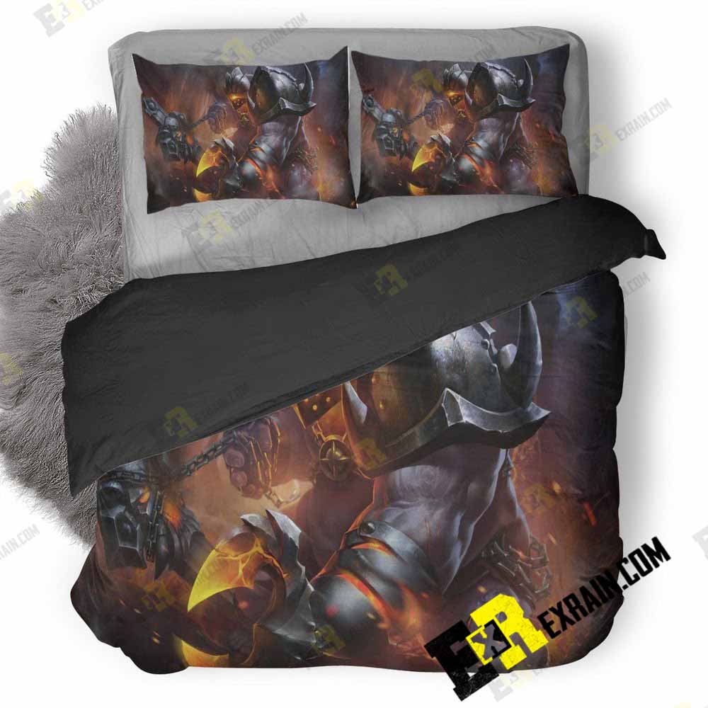 Grakk Arena Of Valor D0 3D Customized Duvet Cover Bedding Set