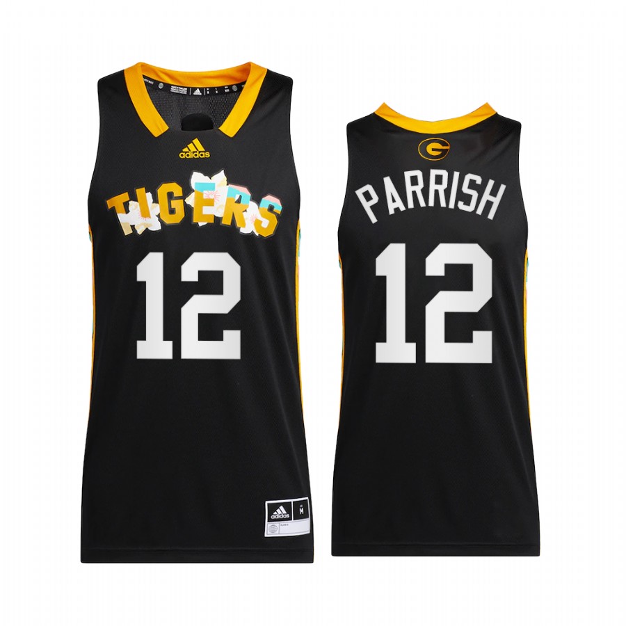 Grambling Tigers Eric Parrish Jersey 2022 Honoring Black Excellence Black Uniform