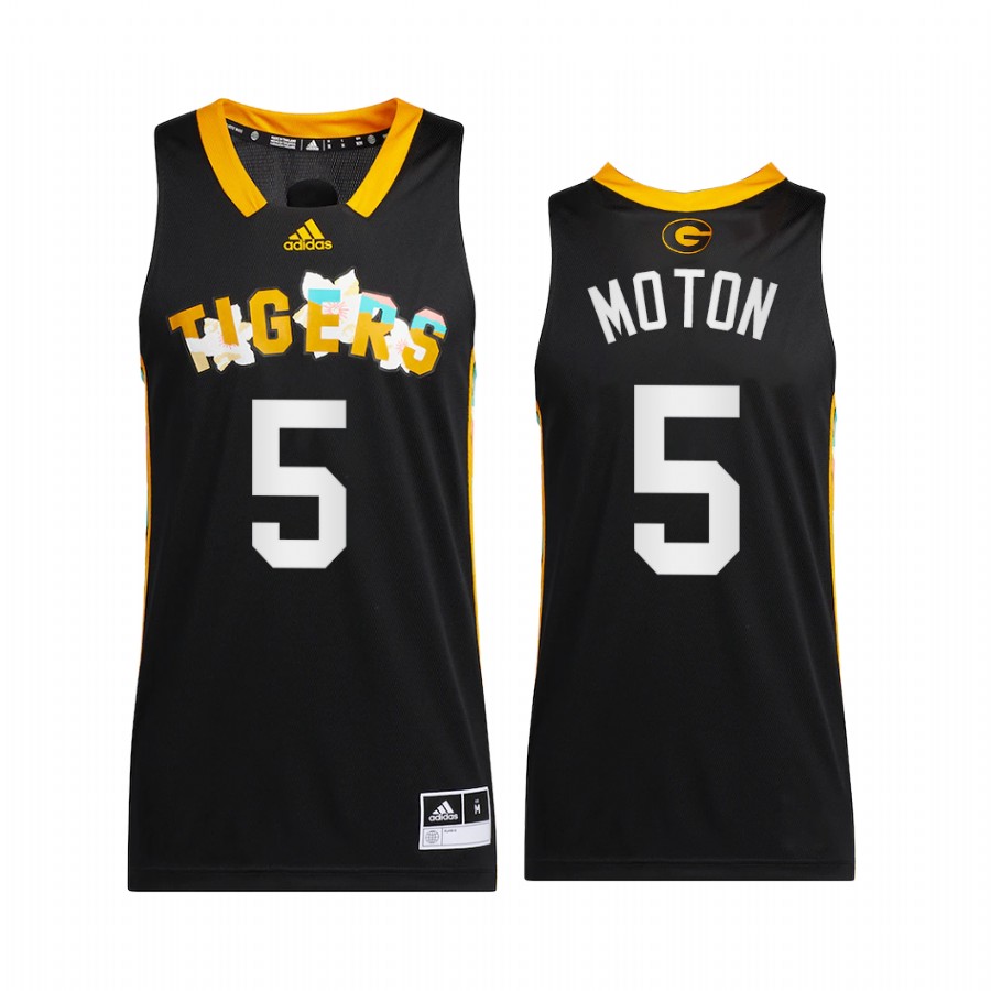 Grambling Tigers Tra'Michael Moton Jersey 2022 Honoring Black Excellence Black Uniform