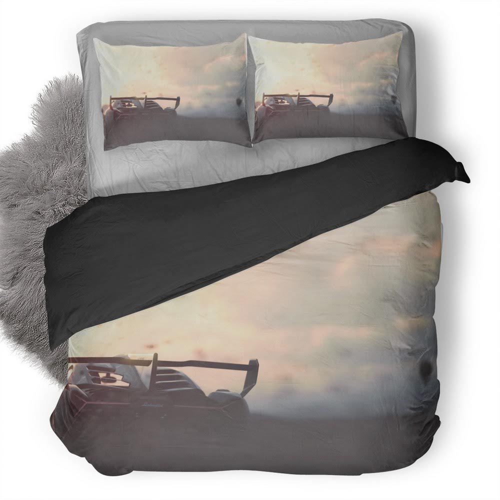 Gran Turismo Sport Lamborghini Centenario 3D Customized Duvet Cover Bedding Set
