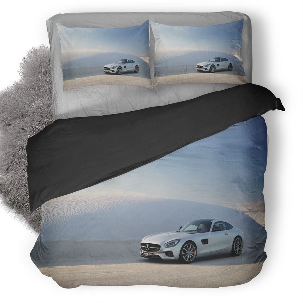 Gran Turismo Sport Mercedes Amg Gt 3D Customized Duvet Cover Bedding Set