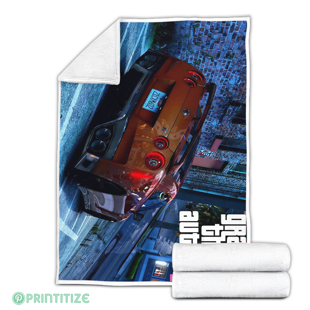 Grand Theft Auto 6 Fleece Blanket