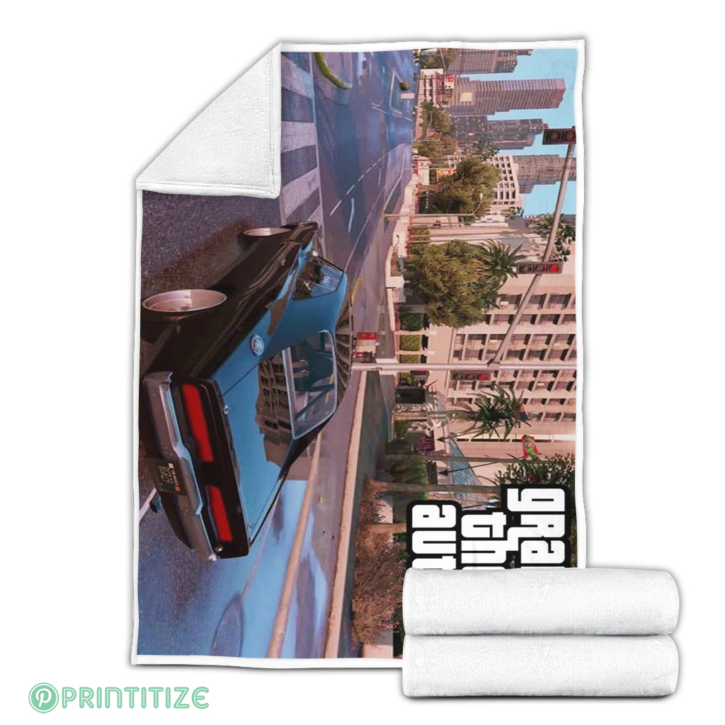 Grand Theft Auto Fleece Blanket