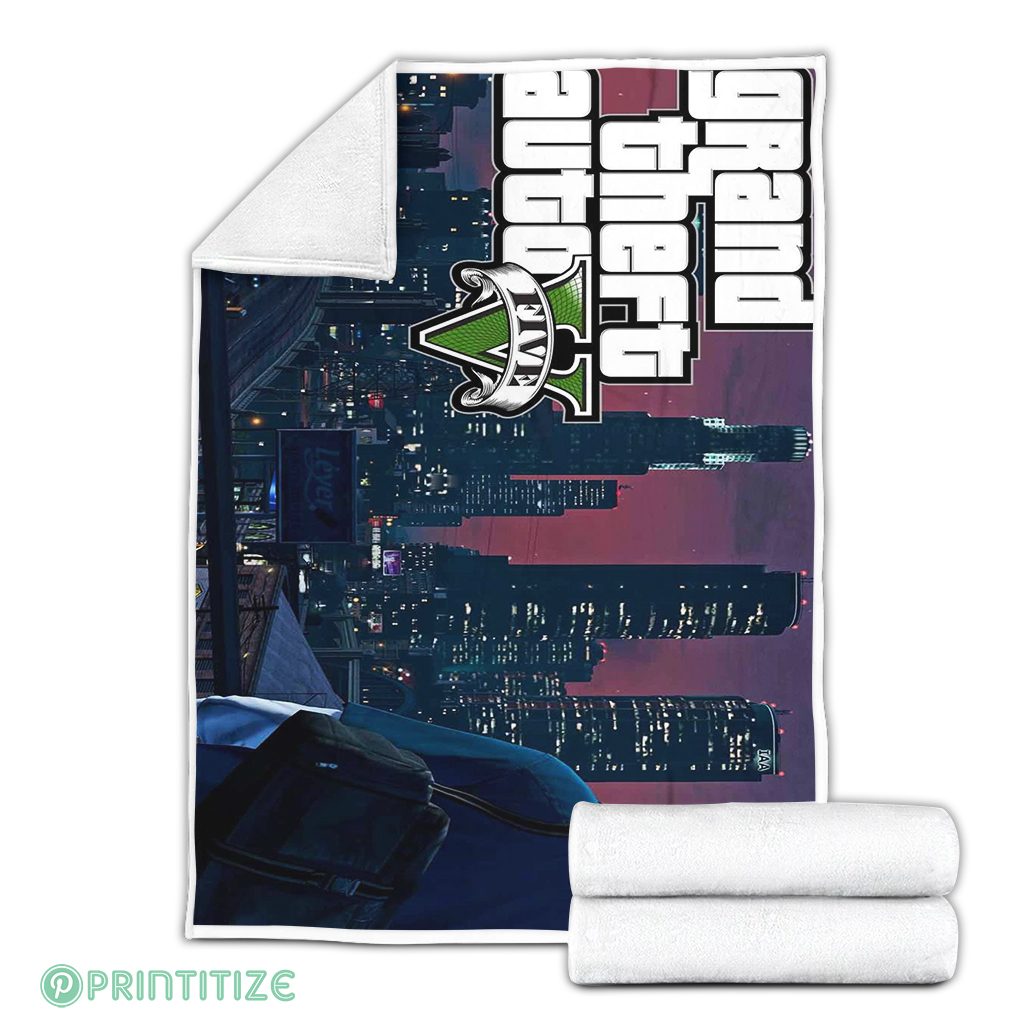 Grand Theft Auto V Fleece Blanket