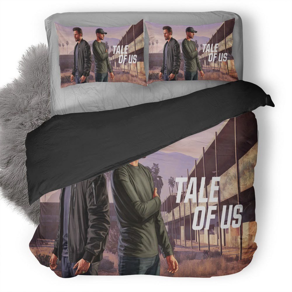 Grand Theft Auto V Tale Of Us 3D Customized Duvet Cover Bedding Set