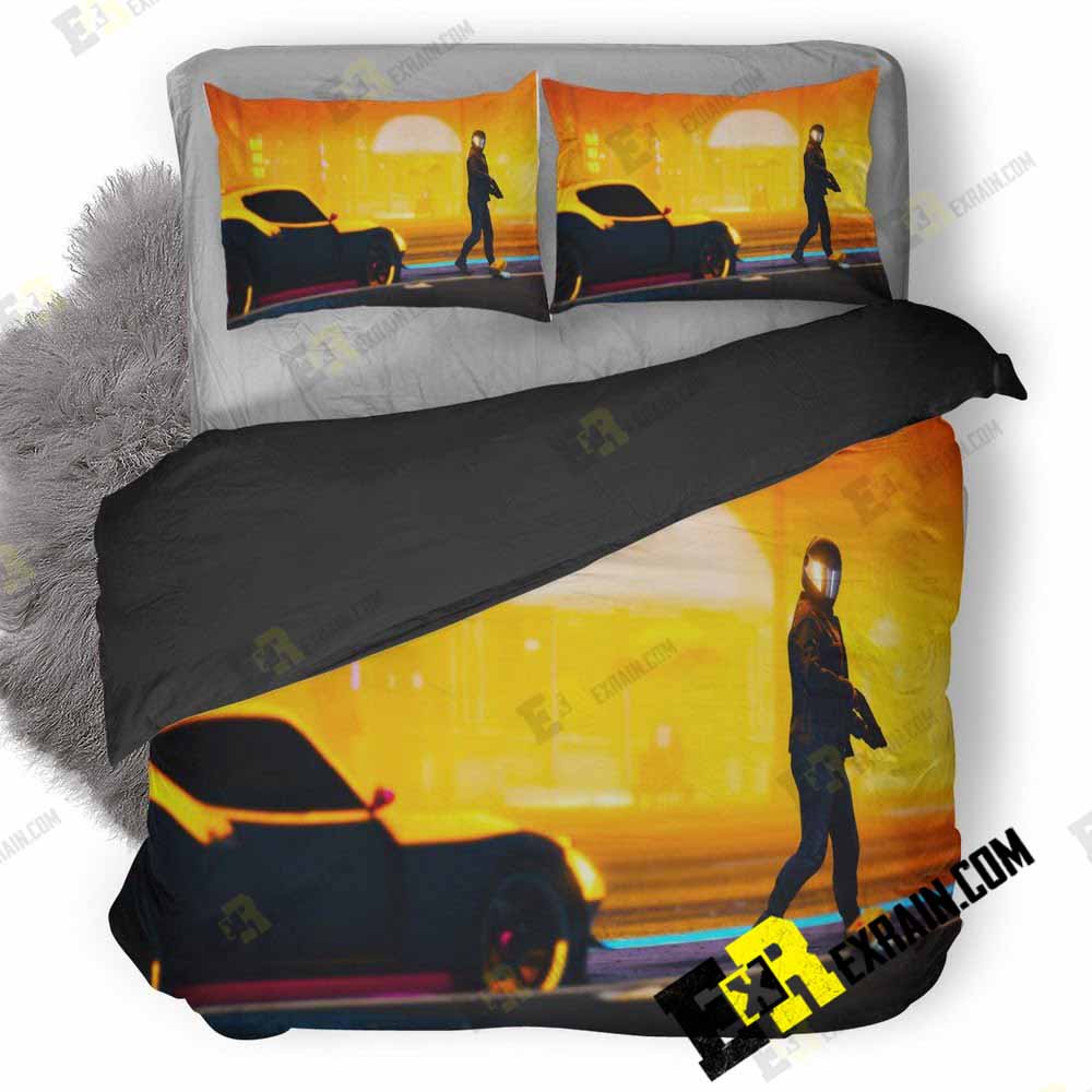Grand Theft Auto Wide Hu 3D Customized Duvet Cover Bedding Set