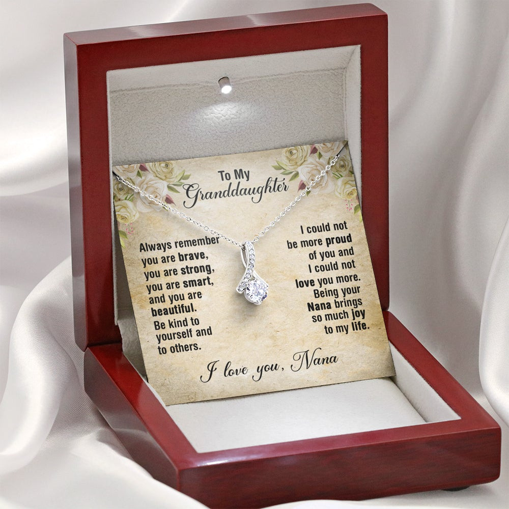 Granddaughter, You Bring Me So Much Joy – Alluring Beauty Necklace